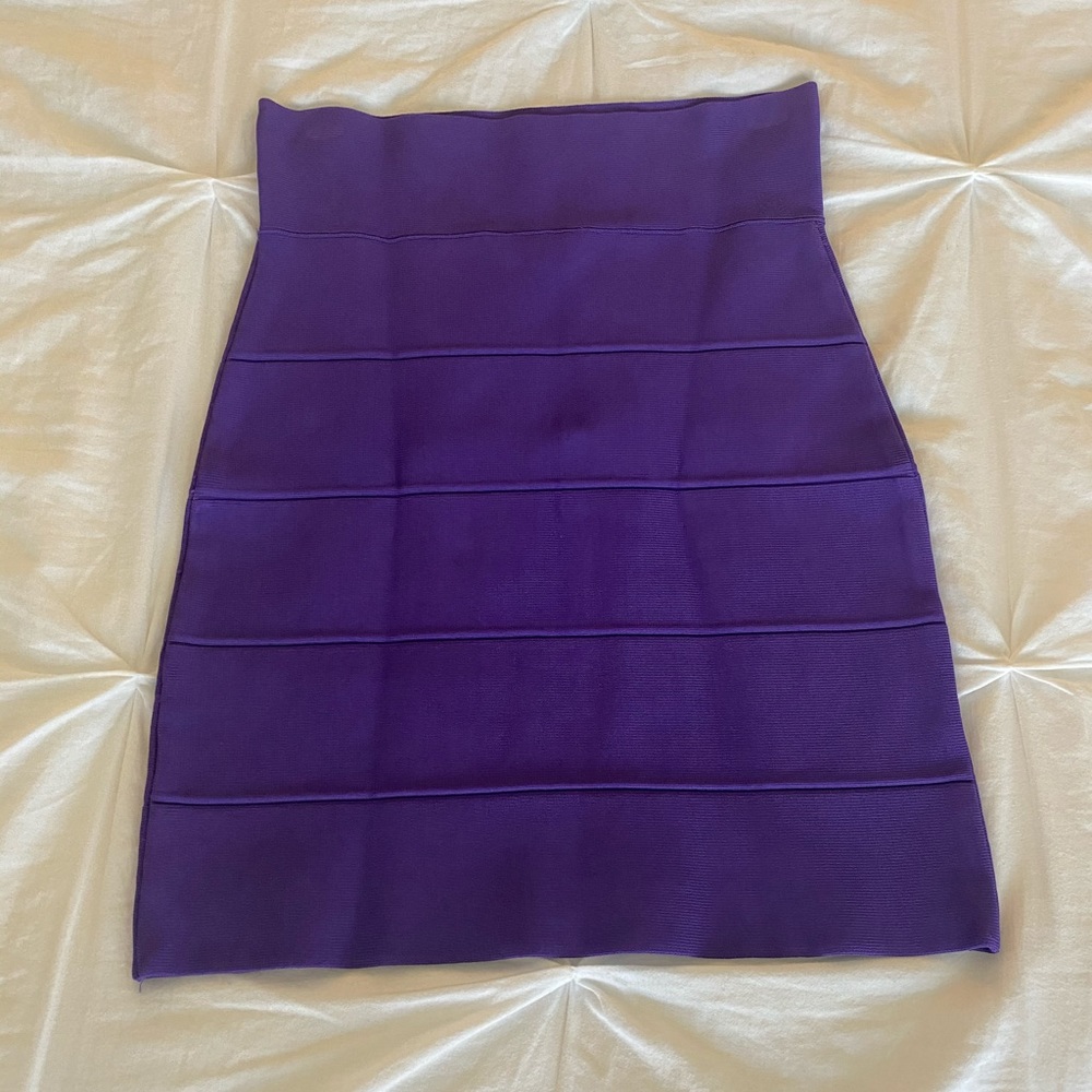 BCBG MaxAzria Herve Leger Bandage Power Skirt S